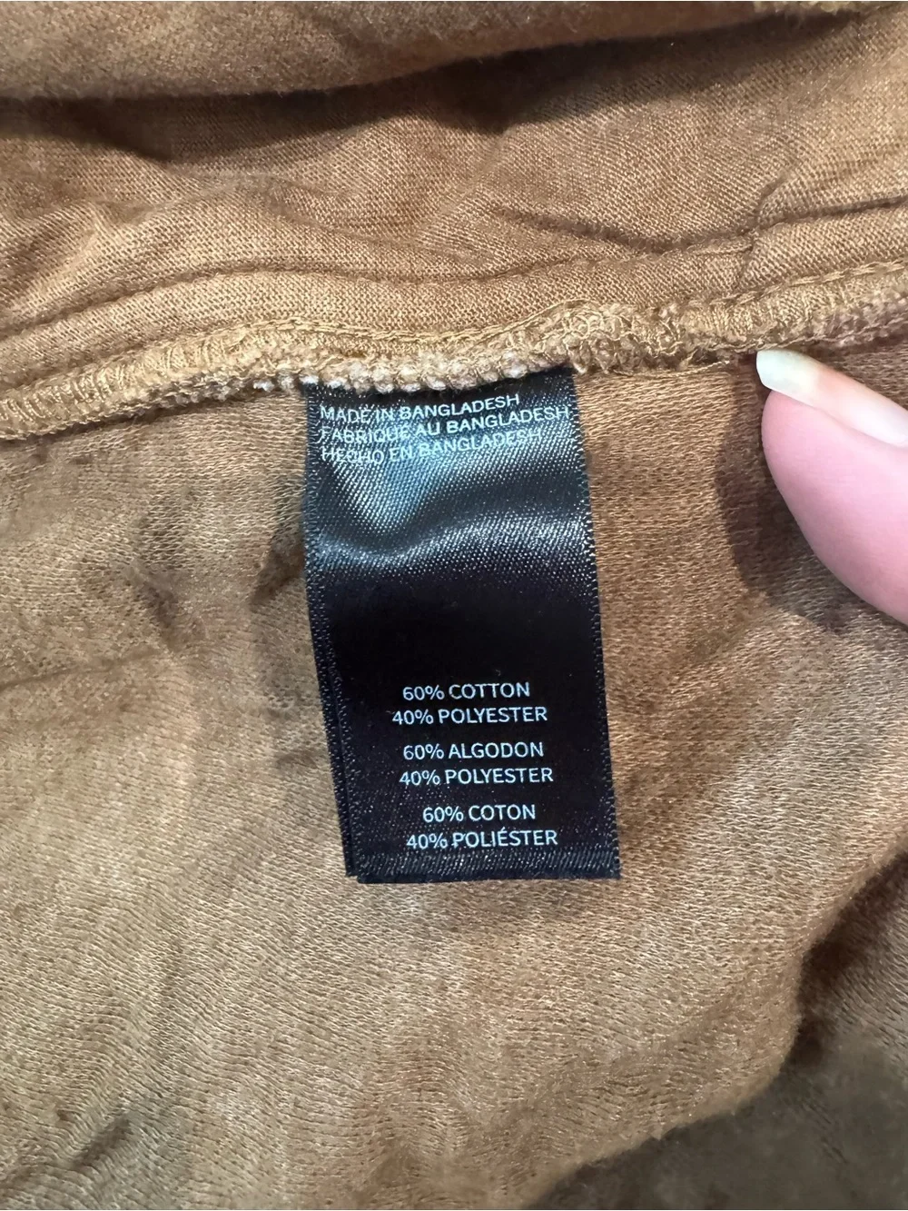 Kenneth Cole quilted button